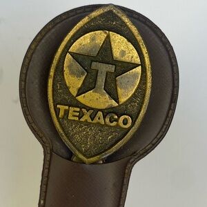 Vintage Texaco branded letter opener